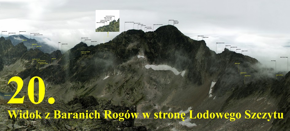 panorama z Baranich Rogów